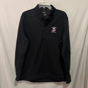 Nike Black US Open Pebble Beach Quarter-Zip Pullover